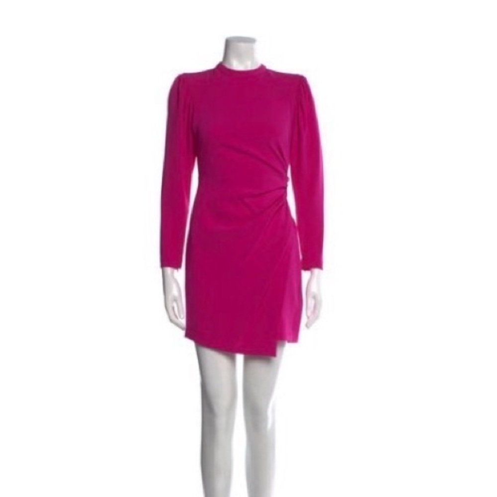 A.L.C. Fuchsia Long Sleeve Dress